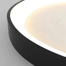 Axyaa Modern LED Pendant Lights - Minimalist Black/White Chandeliers for Living, Dining, Office