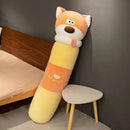 Axyaa Cute Animal Long Pillow for Bedhead Sofa Decoration