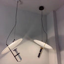 Axyaa Minimalist Adjustable LED Dining Room Chandelier