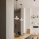Modern Marble Pendant Light by Axyaa for Dining Room, Kitchen, Bar, Bedroom & Bedside