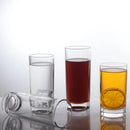 Axyaa Glass Water Cup: Transparent Drinking Glasses for Juice, Beer, and Coffee