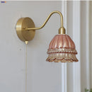 Axyaa Pink Jellyfish LED Wall Lamp - Modern Nordic Dining Room Lighting