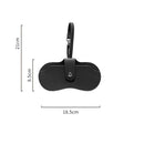 Axyaa Fashion PU Leather Glasses Case Women Hanging Sunglasses Box Bag
