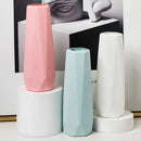 Axyaa Nordic Plastic Vase Small Flower Pot Modern Home Decor Ornaments