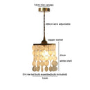 Axyaa Crystal Chandelier LED Pendant Light for Elegant Home Decor
