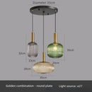 Axyaa Nordic Style LED Chandelier for Dining Room, Living Room, Bedroom