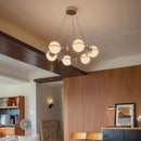 Axyaa Modern LED Pendant Chandeliers for Living Room and Dining Room Lighting