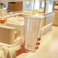 Axyaa Double-Layer Straw Cup, 750ml: Reusable, Large Capacity for Coffee, Juice, Milk