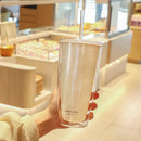 Axyaa Double-Layer Straw Cup, 750ml: Reusable, Large Capacity for Coffee, Juice, Milk