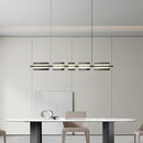 Axyaa Minimalist Copper Pendant Lights with Glass Geometric Design