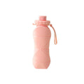 Axyaa Silicone Foldable Water Cup: Portable Leakproof Bottle for Outdoor Travel & Gym