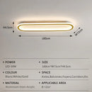 Axyaa LED Ceiling Light with Remote Control for Living Room, Bedroom, and Hallway