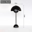 Axyaa Mushroom Shade LED Table Lamp for Home Decor and Lighting