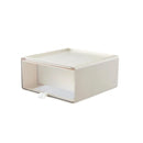 Axyaa Desktop Action Figures Storage Box with Drawers and Dust-Proof Plastic Organizer