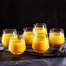 Crystal Highball Glass Set for Beer, Juice, Mojito, Kitchen & Bar - Axyaa Brand