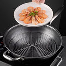 Axyaa Stainless Steel Steamer Rack for Dumplings, Eggs, and More