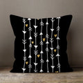 Axyaa Gold Heart Art Print Cushion Cover - Nordic Style Sofa Pillowcase