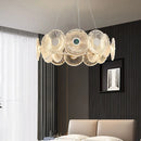 Axyaa Nordic Glass LED Pendant Light for Modern Luxury Living Room, Restaurant & Bedroom