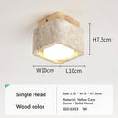 Axyaa Yellow Cave Stone Ceiling Light - Creative Art Fixture