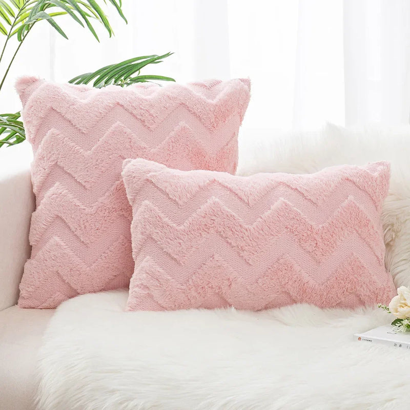 Axyaa Velvet 45x45 Sofa Cushion Cover for Living Room Nordic Home Decor