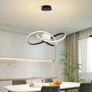 Axyaa Modern Nordic Moon Chandelier for Home Indoor Decor