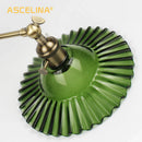 Axyaa Glass Wall Lamp Indoor Night Light Bedroom Retro Edison Wall Lamps