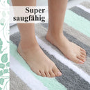 Axyaa Soft High-Pile Microfibre Bathroom Rug - Absorbent & Non-slip Mats