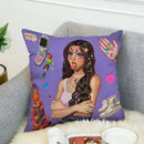 Axyaa Couple Pillowcases 45x45: Eunpyon Art Decorative Cushion Cover for Fall Decor