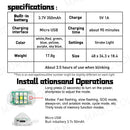 Axyaa LED Strobe Light: Wireless Remote Control, Anti-collision Warning, Flash Indicator