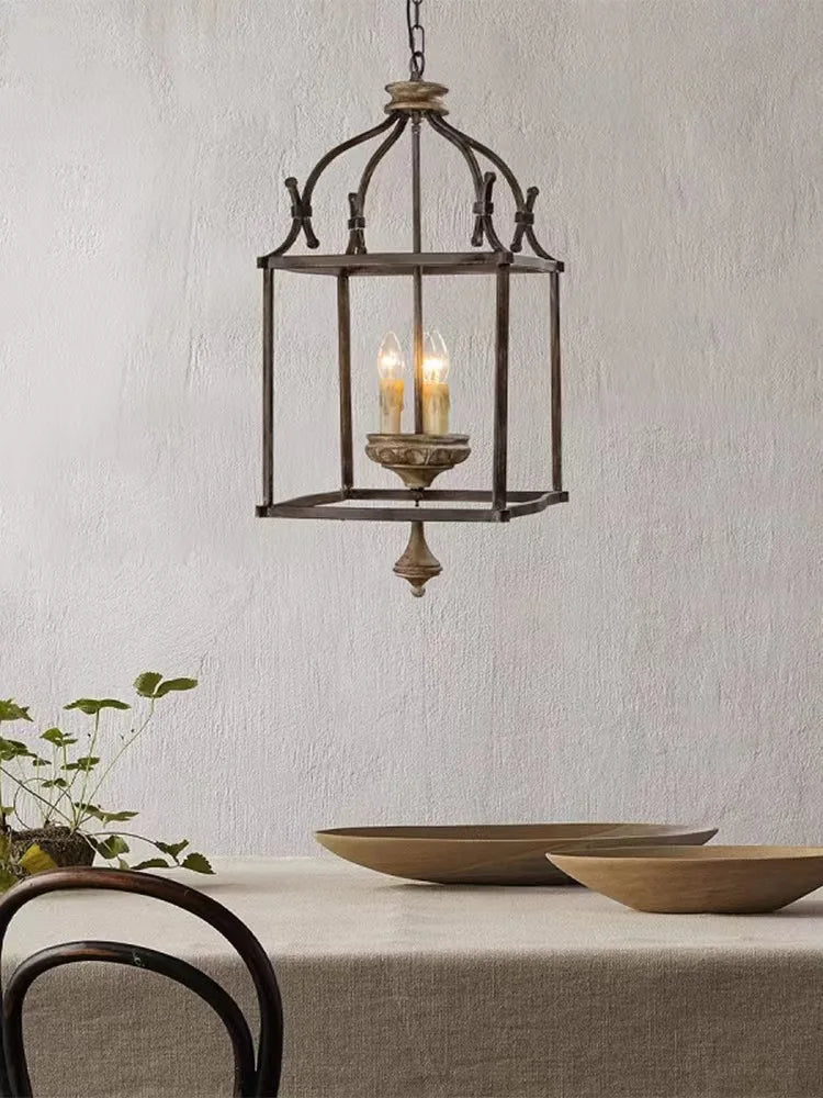 Axyaa Creative Iron Chandelier Light for Porch, Kitchen, Bedroom, Coffee Shop