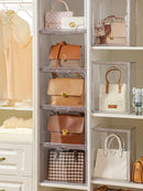 Axyaa Acrylic Luxury Handbag Display Box, Transparent Organizer for Stylish Lady Bags