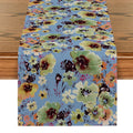 Axyaa Abstract Floral Table Runner for Kitchen Dining Party Decor