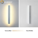 Axyaa Waterproof LED Long Wall Lamp for Garage Balcony, Garden Corridor, White Strip IP65 Outdoor Lighting