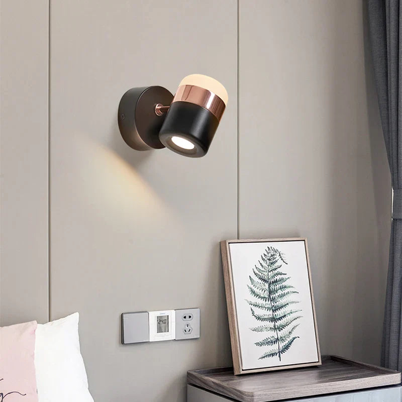 Axyaa Nordic Minimalist Wall Lamp for Bedroom & Living Room LED Lighting