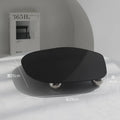 Axyaa Silver Acrylic Mirror Tray: Large Storage & Jewelry Organizer for Home & Kitchen