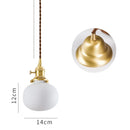 Axyaa Ceramic Nordic LED Pendant Lamp for Home Decor & Indoor Lighting