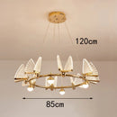Axyaa Modern LED Pendant Chandelier for Living Room Dining Room Lighting