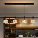 Axyaa Crystal Chandelier Pendant Light for Living Room Dining Room Ceiling Light