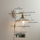 Axyaa Nordic Ceramic LED Wall Lights for Bedroom Living Room Decoration