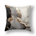Axyaa Marble Pattern Cushion Cover Set for Home Decor