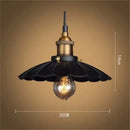 Axyaa Vintage Iron Pendant Light for Restaurant Kitchen Bar, American Country Retro Fixture