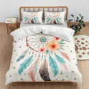 Axyaa Cartoon Animal Print Quilt Cover Set - Digital Printing (Quilt Cover + Pillowcase)