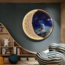 Axyaa LED Outer Space Wall Light for Home Decor and Room Lighting