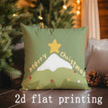 Axyaa Christmas Cushion Covers in Festive Designs for Sofa, Bedroom, Car