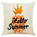 Axyaa Summer Linen Pillowcase for Home and Office Decoration