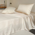 Luxury Axyaa Mulberry Silk Bed Sheet Set - Twin to King Size