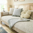 Axyaa Cotton Sofa Cushion: Anti-Slip, All Seasons, Modern Design, Protective Pad