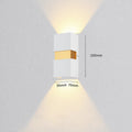 Axyaa LED Outdoor Wall Sconce Lamp for Staircase Entrance, Terrace Waterproof Lighting