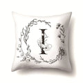 Nordic Style Letter Wreath Pillow Cover by Axyaa - Home Decor Essential