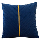 Axyaa Flannel & Dutch Velvet Pillow Cover Set - 45x45 Home Decor